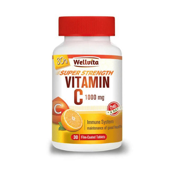 Wellvita Vitamin C 1000Mg Tablets