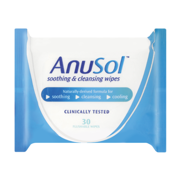 Anusol Soothing And Cleansing 30 Wipes