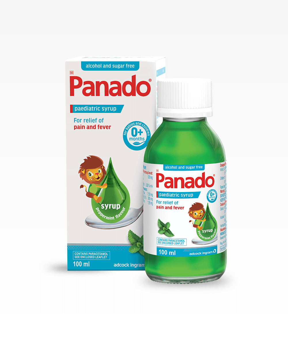 Panado Paediatric Syrup Alcohol & Sugar Free
