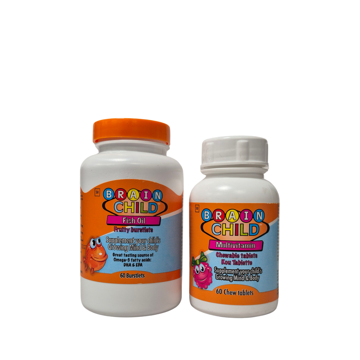 Brainchild Omega Multivitamin Combo 60+60