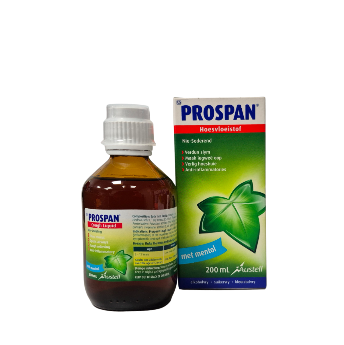 Austell Prospan Cough Menthol Syr 200Ml