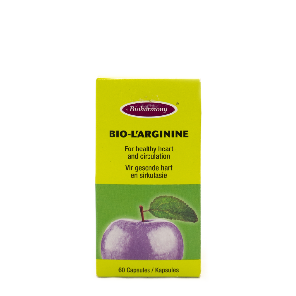 Bioharmony L Arginine 600Mg Caps 60