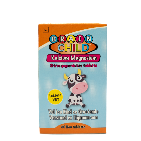 Natura Brainchild Calcium Magnesium Tabs 60