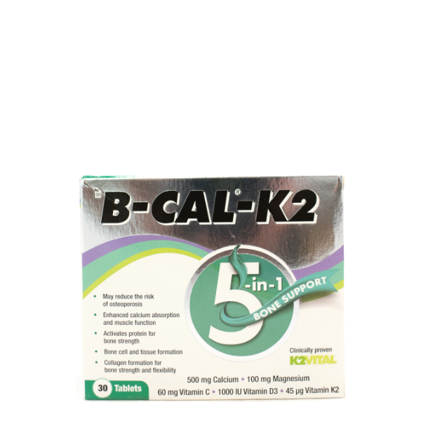 Inova B Cal K2 5 In 1 Bone Support Tabs 30