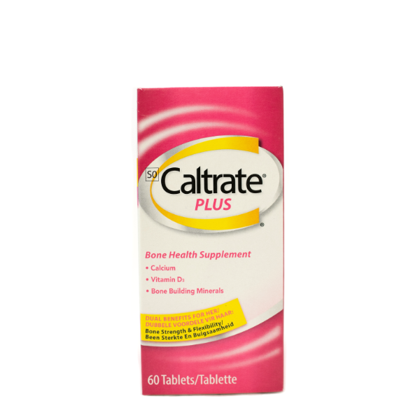Pfizer Caltrate Plus 500Iu Vit D Tabs 60