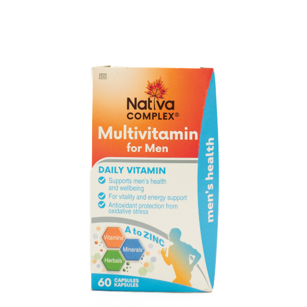 Nativa Multivitamin For Men Caps 60