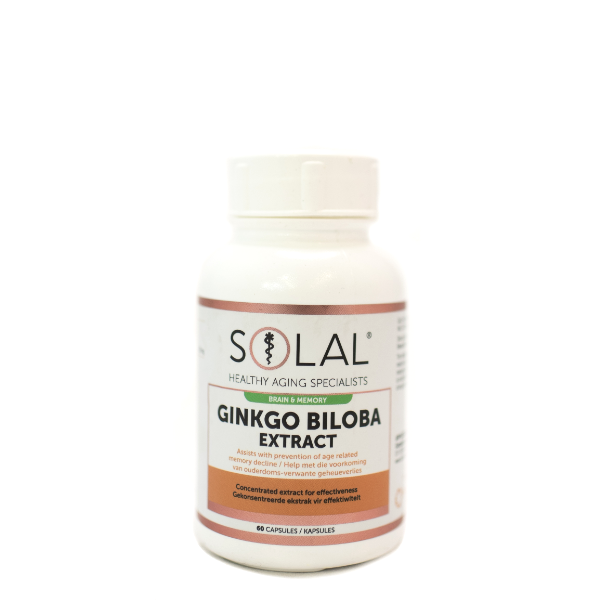 Solal Ginkgo Biloba Caps 60