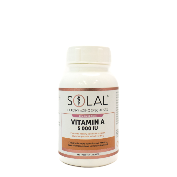 Solal Vitamin A 5000Iu Tabs 120