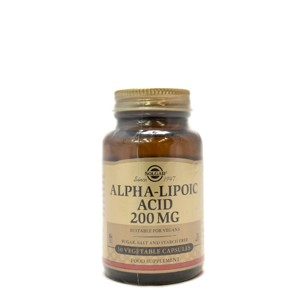 Solgar Alpha Lipoic 200Mg Caps 50