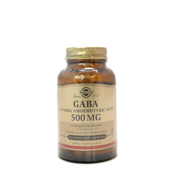 Solgar Gaba 500Mg Vegicaps 50