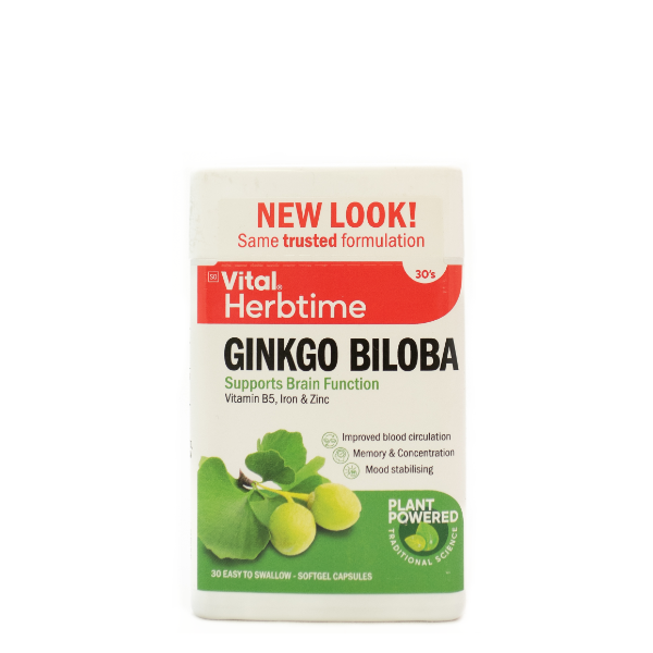 Vital Gingko Biloba Tabs 30