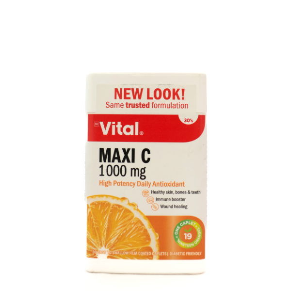 Vital Vitamin C Maxi Tabs 30