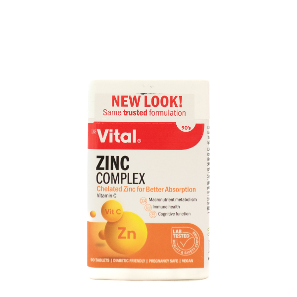 Vital Zinc Tabs 90