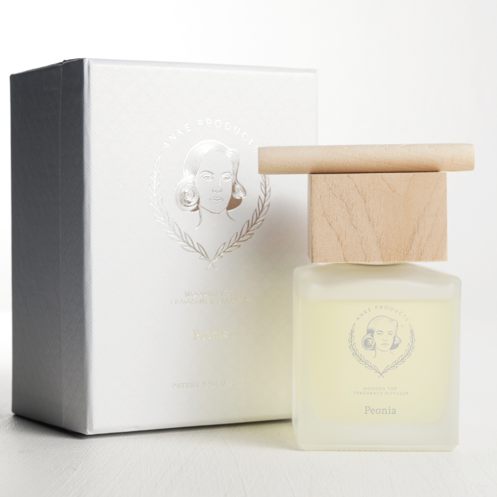 Anke Products - Wooden Top Diffuser - Peonia (160ml)