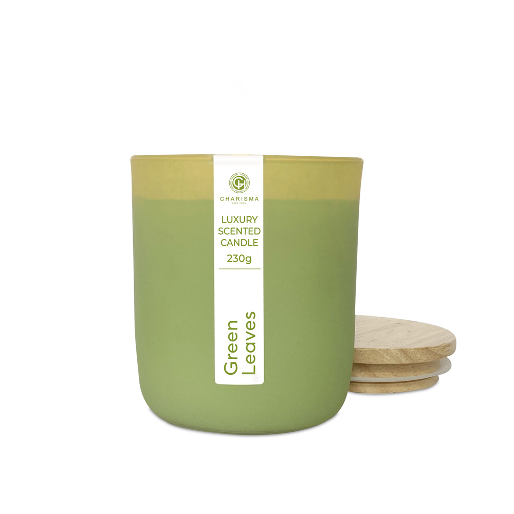 Charisma - Serenity - Luxury Scented Candle - Green Leaves (230g)