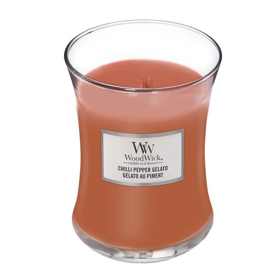 WoodWick Candle - Medium Jar - Chilli Pepper Gelato