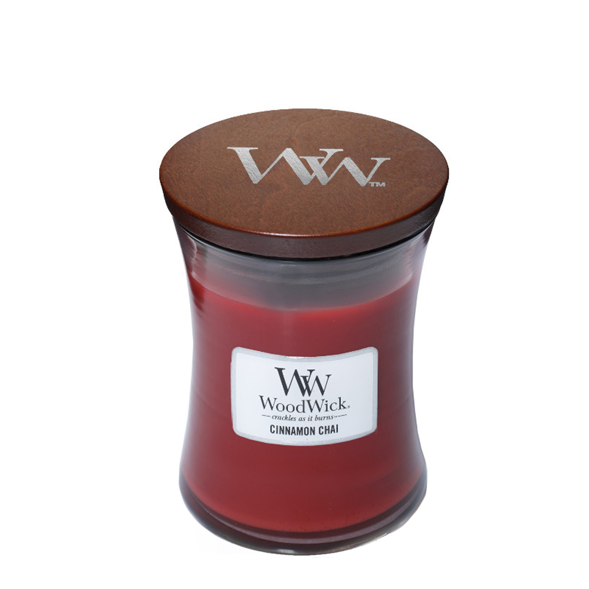 WoodWick Candle - Medium Jar - Cinnamon Chai
