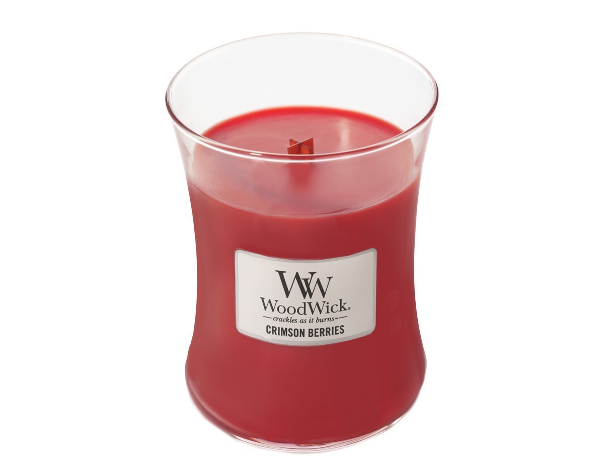 WoodWick Candle - Medium Jar - Crimson Berries