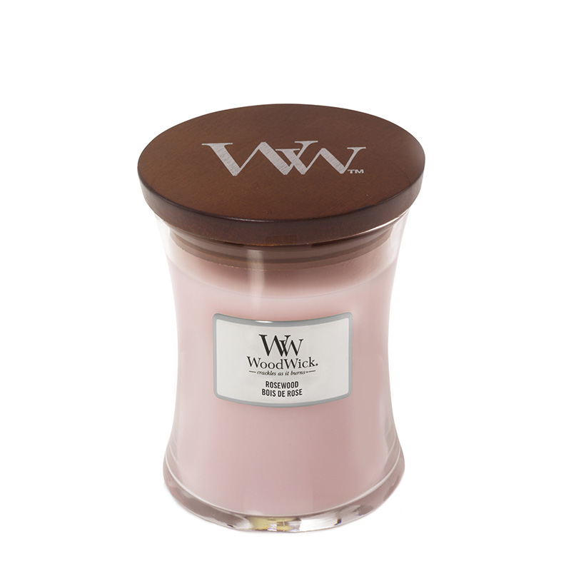 WoodWick Candle - Medium Jar - Rosewood