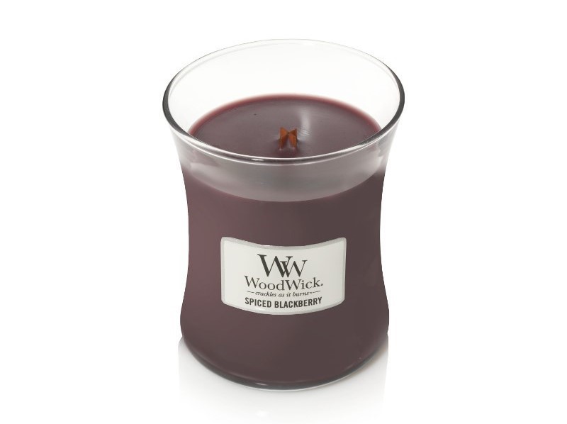 WoodWick Candle - Medium Jar - Spiced Blackberry