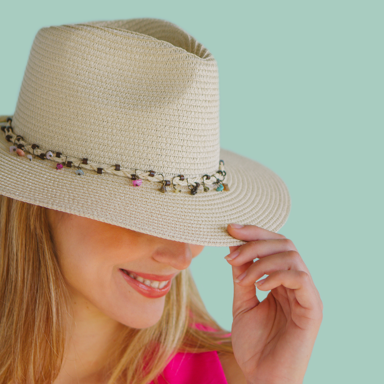 Headwear - Emily Fedora (Natural) - Image 2