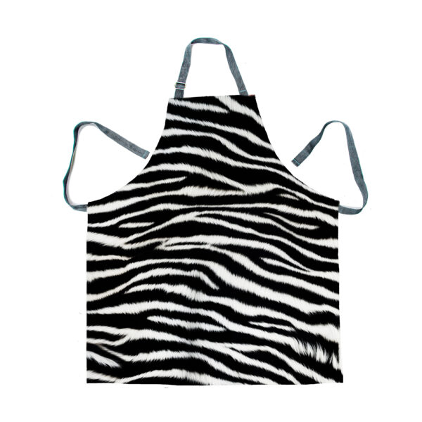 Apron - Animal Skin Zebra
