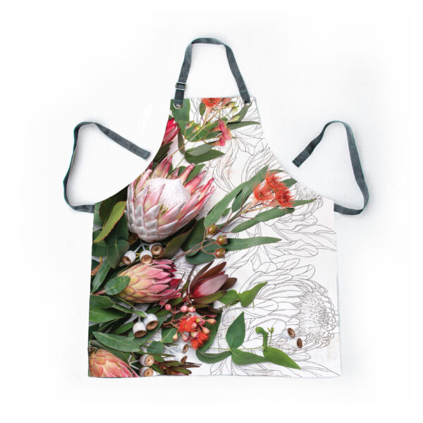 Apron - Protea Wildflower Bouquet