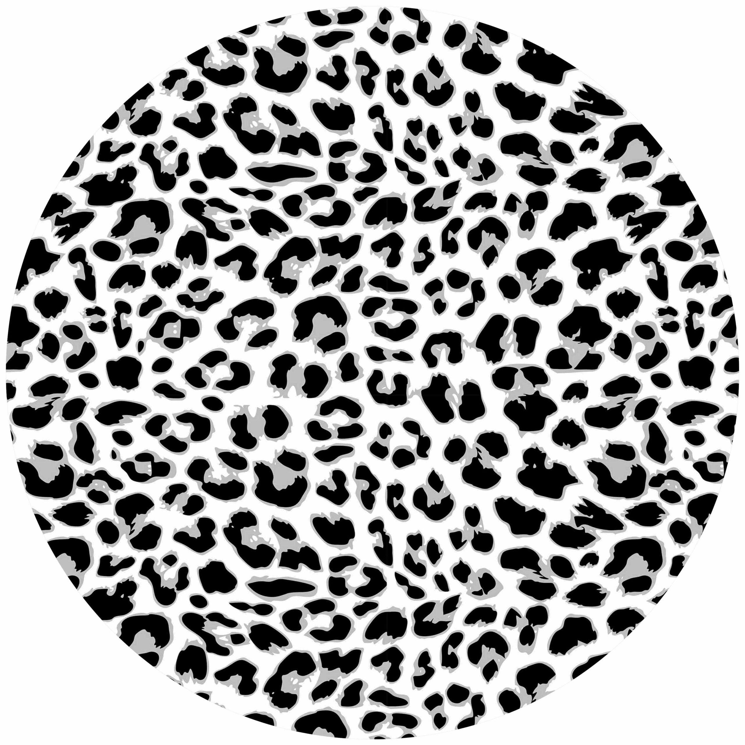 Bowl Cover Set of 3 - Animal Skin Leopard White