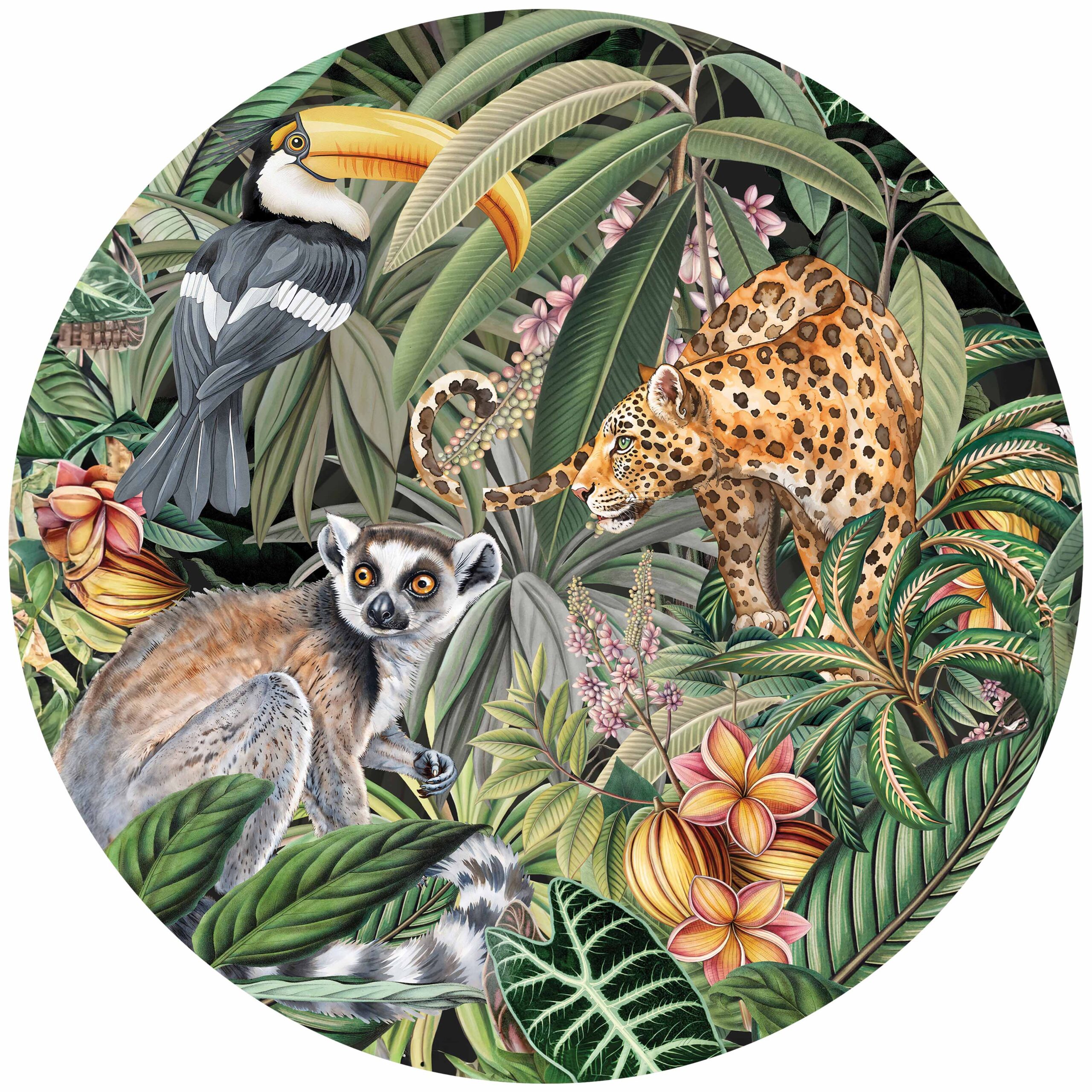 Bowl Cover Set of 3 - Jungle 1