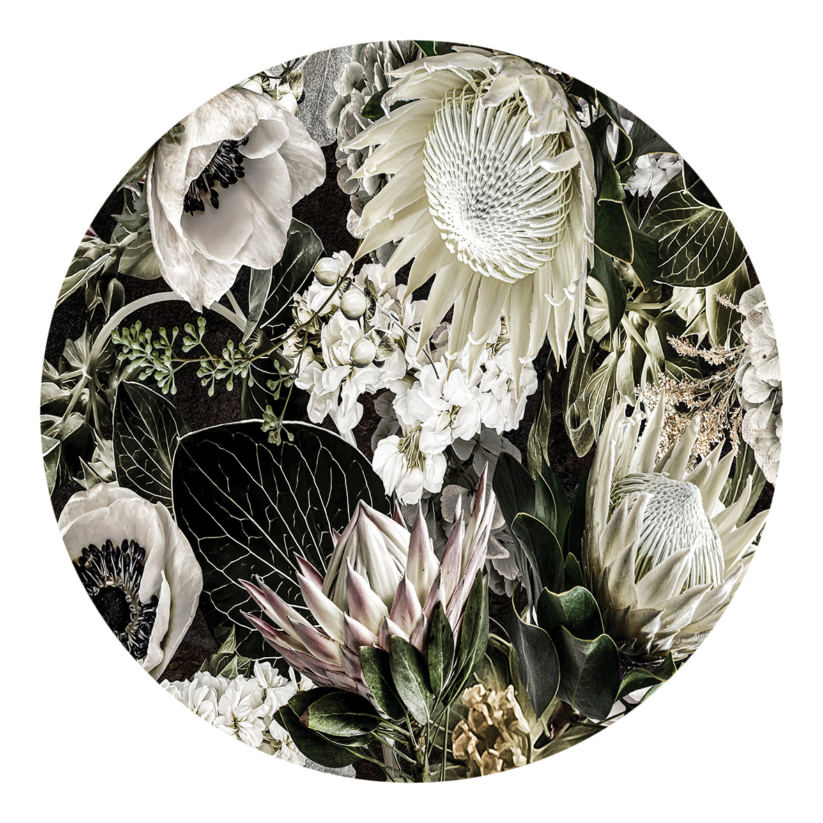 Bowl Cover Set of 3 - Protea Lush