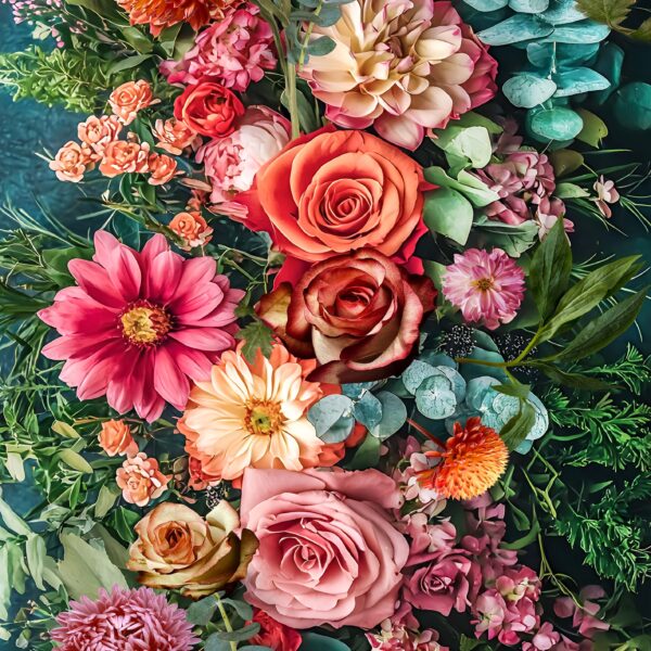 Food Net (100x150) - Luscious Blooms