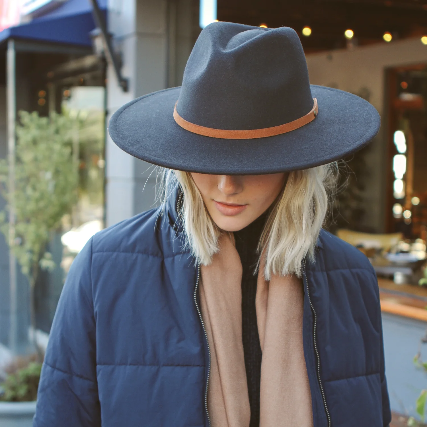 Headwear - Lee Fedora (Charcoal)