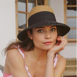 Headwear - Nina (Black / Camel)