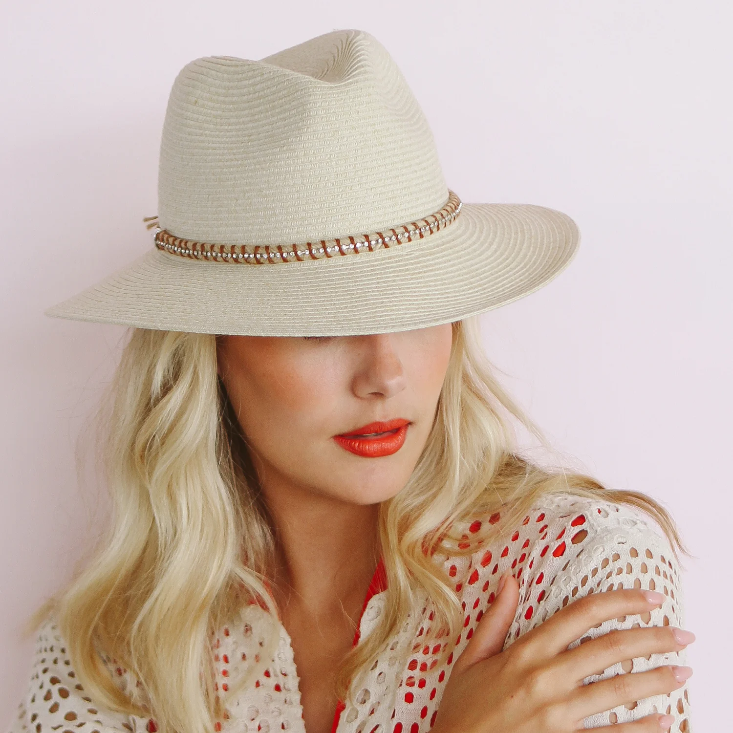 Headwear - Sharon Fedora (Ivory)