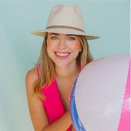 Headwear - Shauna Fedora (Ivory / White)