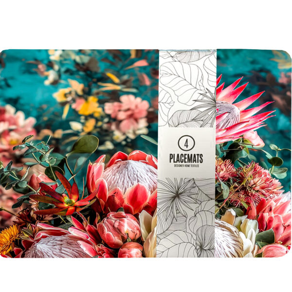 Placemat Set of 4 (Neoprene) - Protea Table