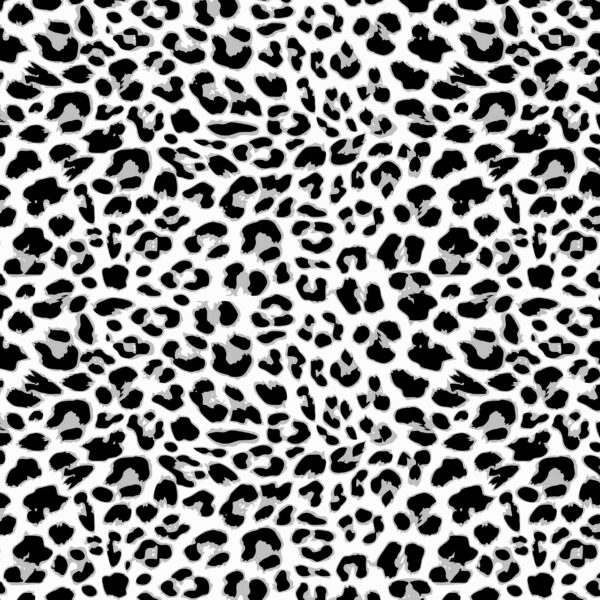 Placemat Set of 6 (Reusable) - Animal Skin Leopard White