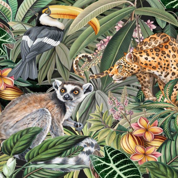 Placemat Set of 6 (Reusable) - Jungle 2