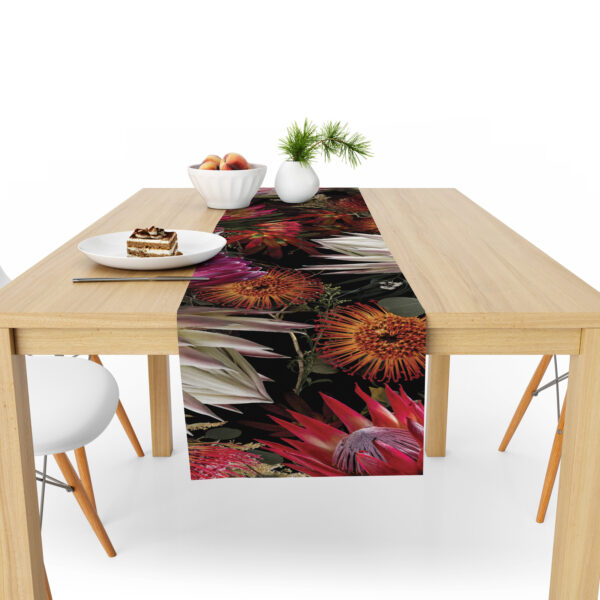 Table Runner (Mock Linen Extra Width) - Cape Wildflower