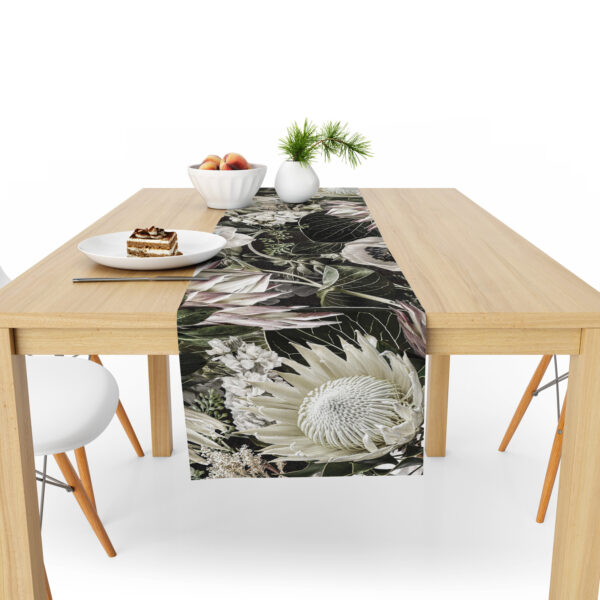 Table Runner (Mock Linen Extra Width) - Lush Green