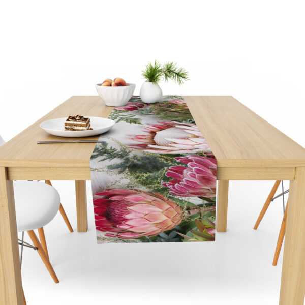 Table Runner (Mock Linen Extra Width) - Protea Harvest