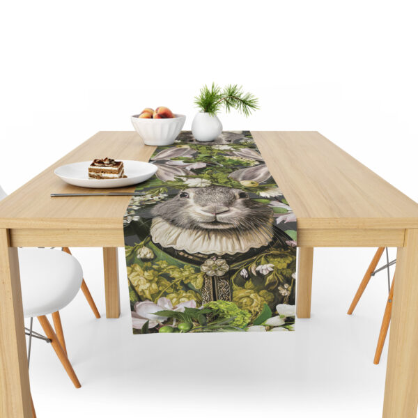 Table Runner (Mock Linen Extra Width) - Rabbit Renaissance