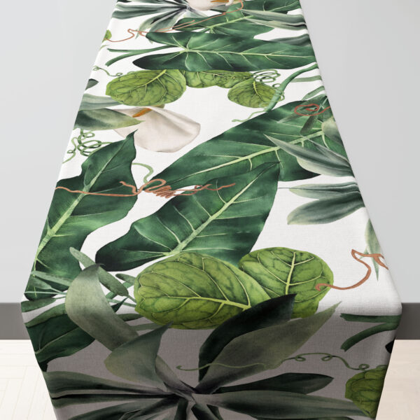 Table Runner (Mock Linen Extra Width) - Tropical Twist