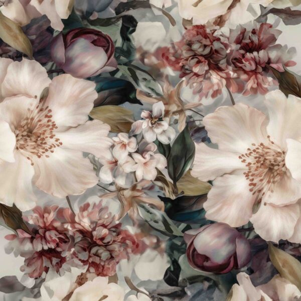 Tablecloth (Mock Linen) - Bon Fleur