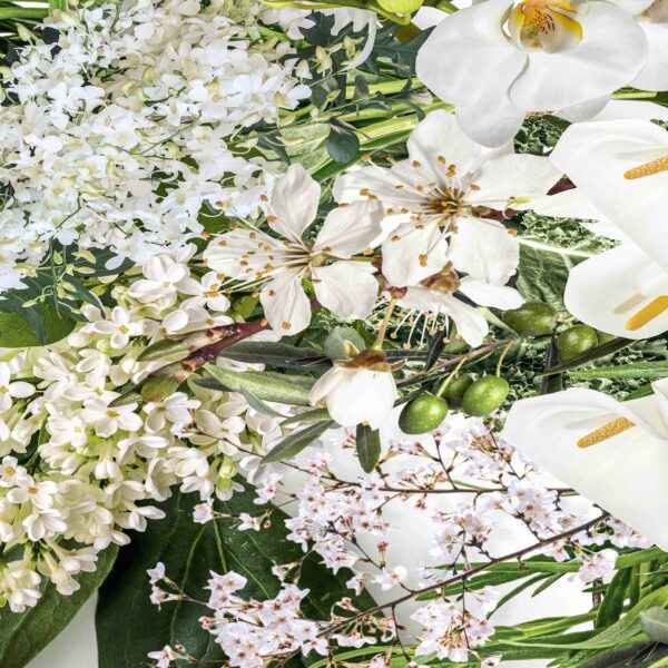 Tablecloth (Mock Linen) - Green Garden