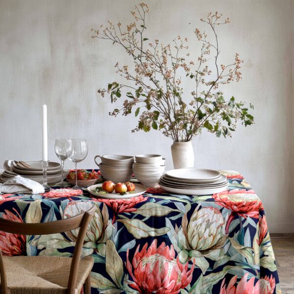 Tablecloth (Mock Linen) - Protea Vintage