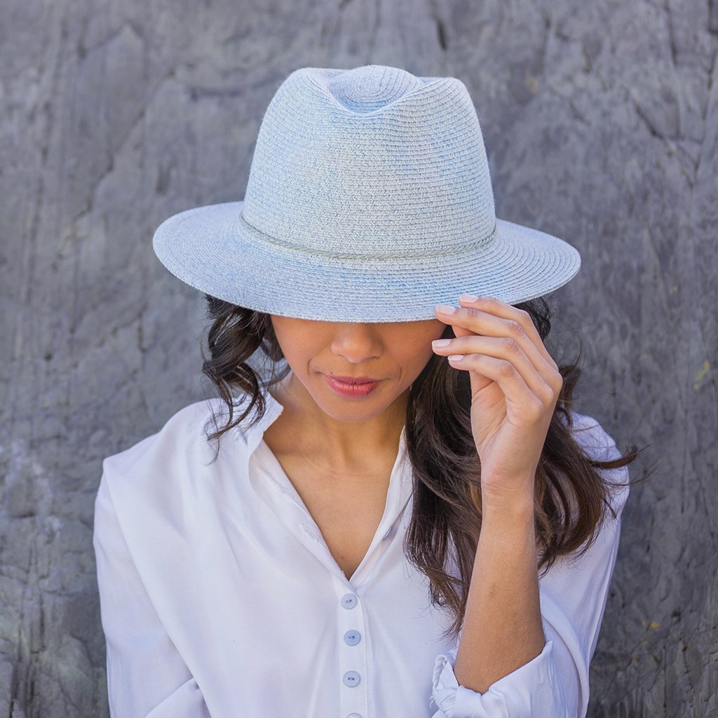 Headwear - Avoca Fedora (Sky Blue)