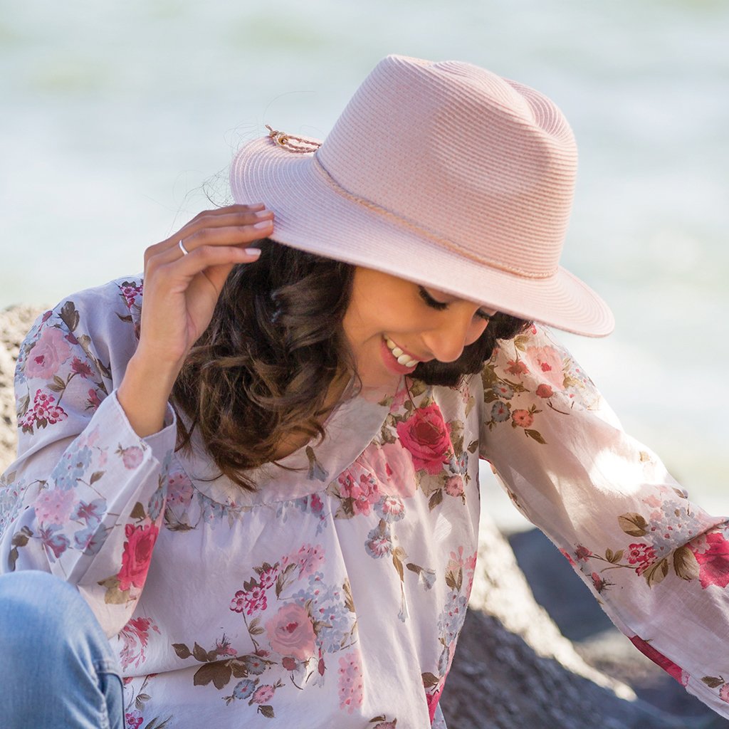 Headwear - Avoca Fedora (Soft Pink)