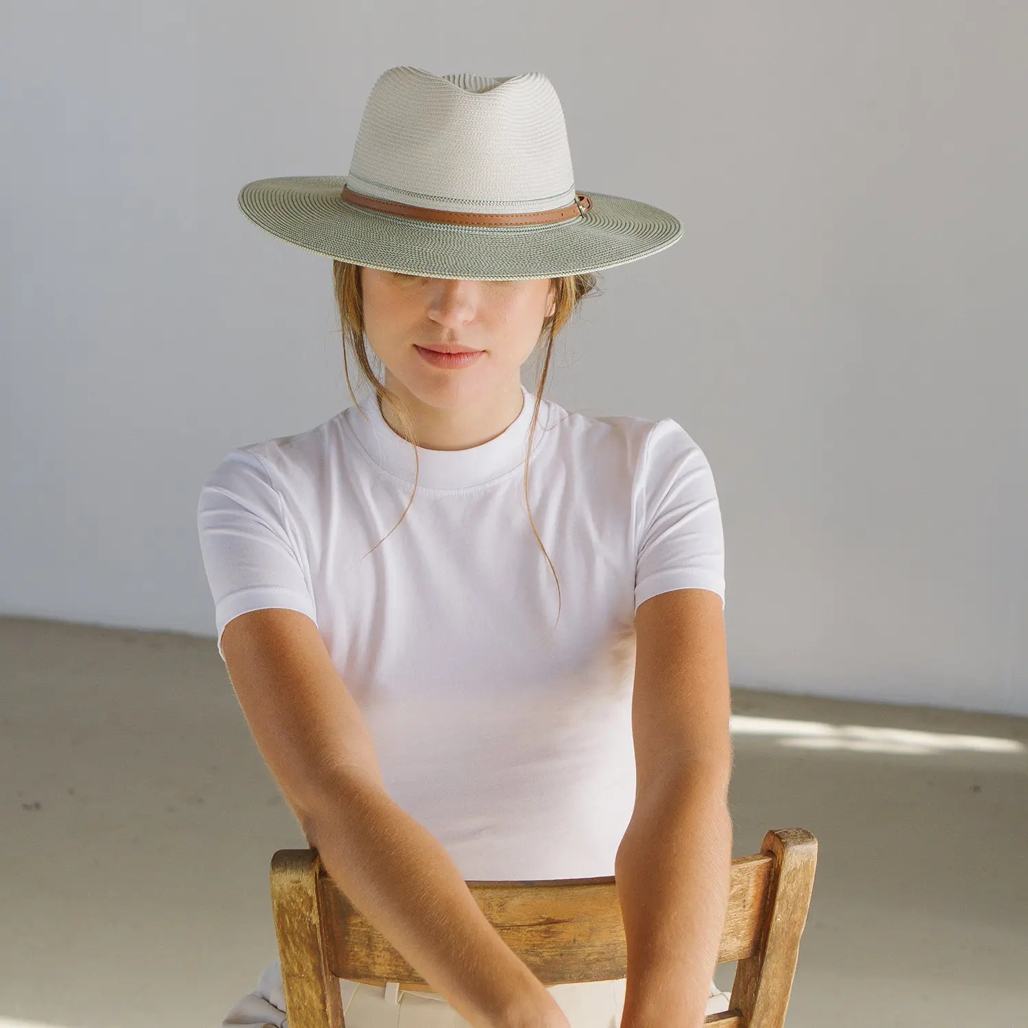 Headwear - Bella (Ivory / Sage)