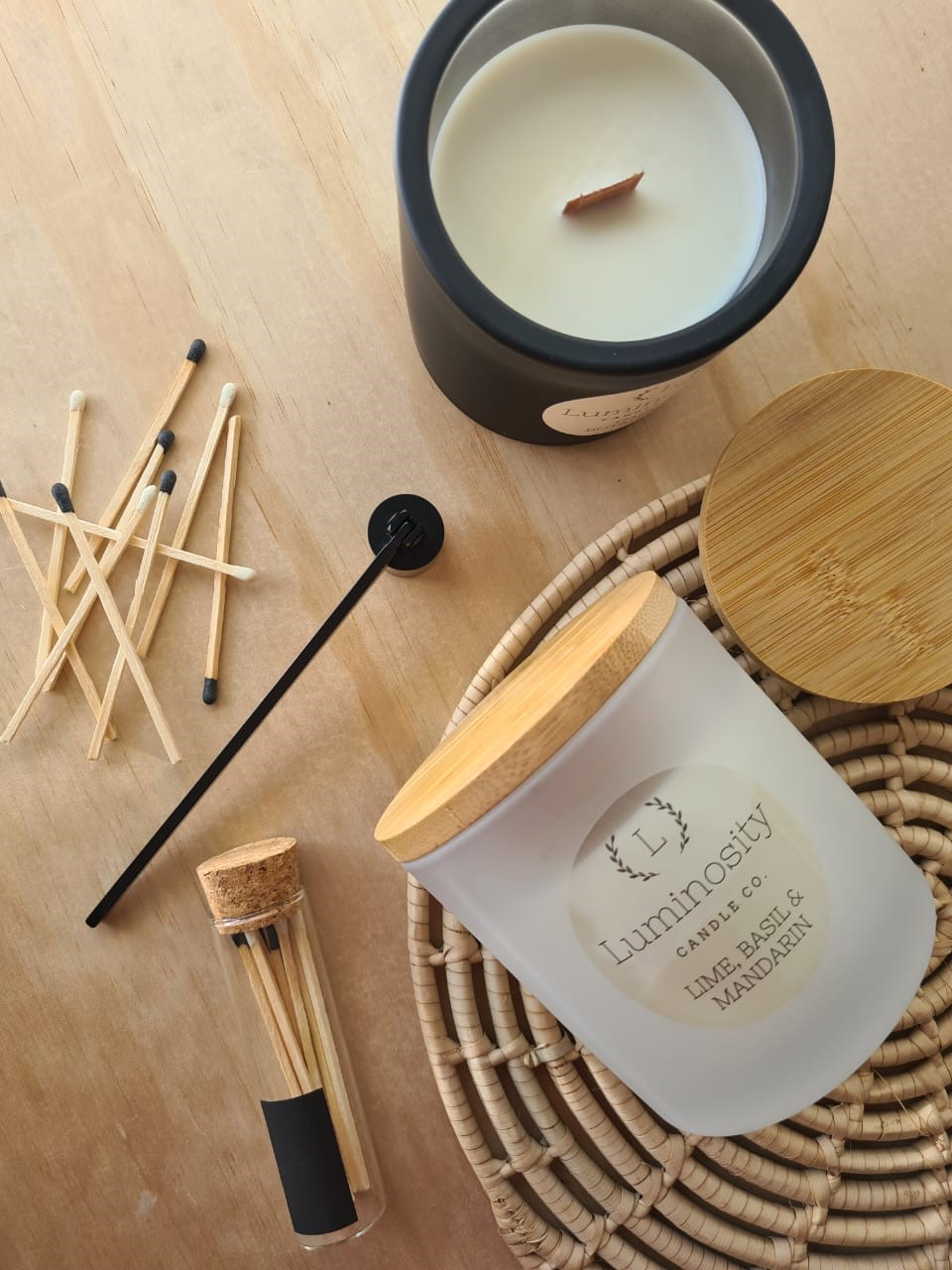 Luminosity Candle Co - Candle Large Jar (300ml)